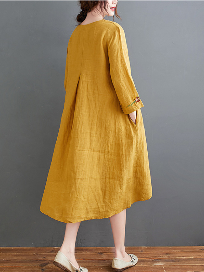 Women's Summer Lightweight Simple A-line Dress