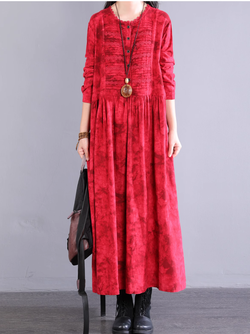 Women's Summer Beautiful & Stylish Printed A-Line Dress