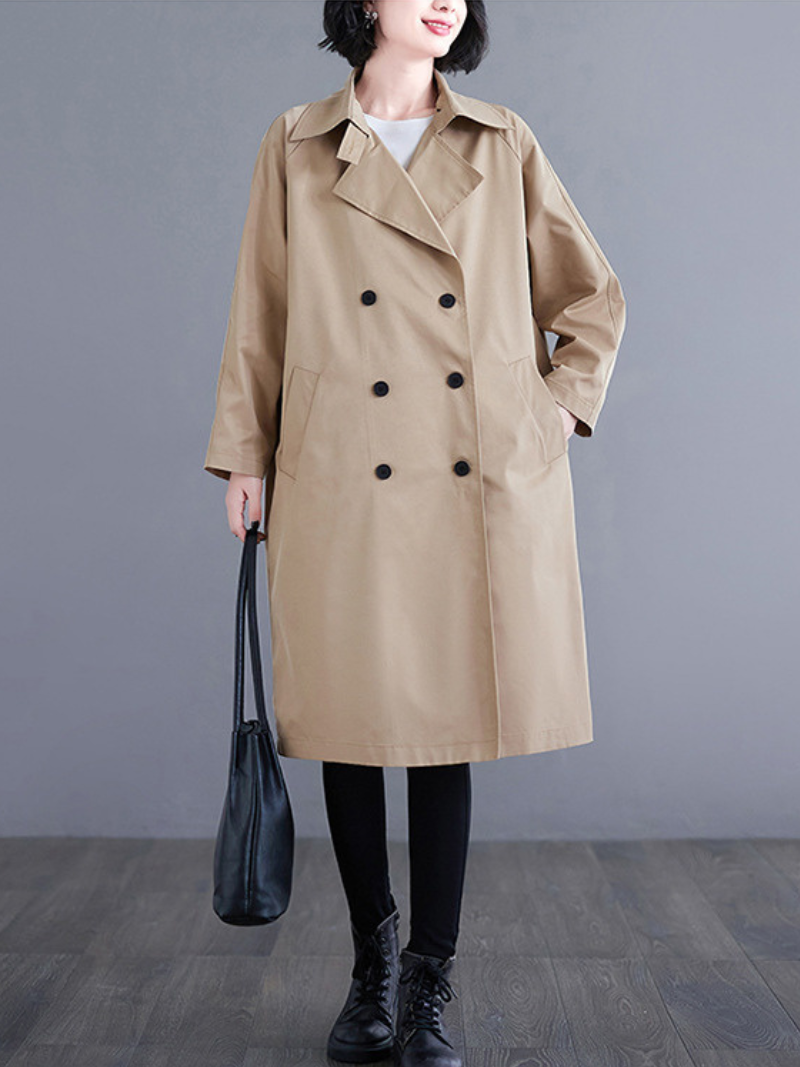 Winter Khaki Coat for ladies