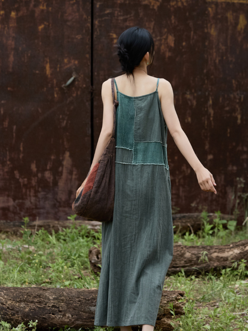 Women's Elegant and Cool Tie-Dye Long Dress