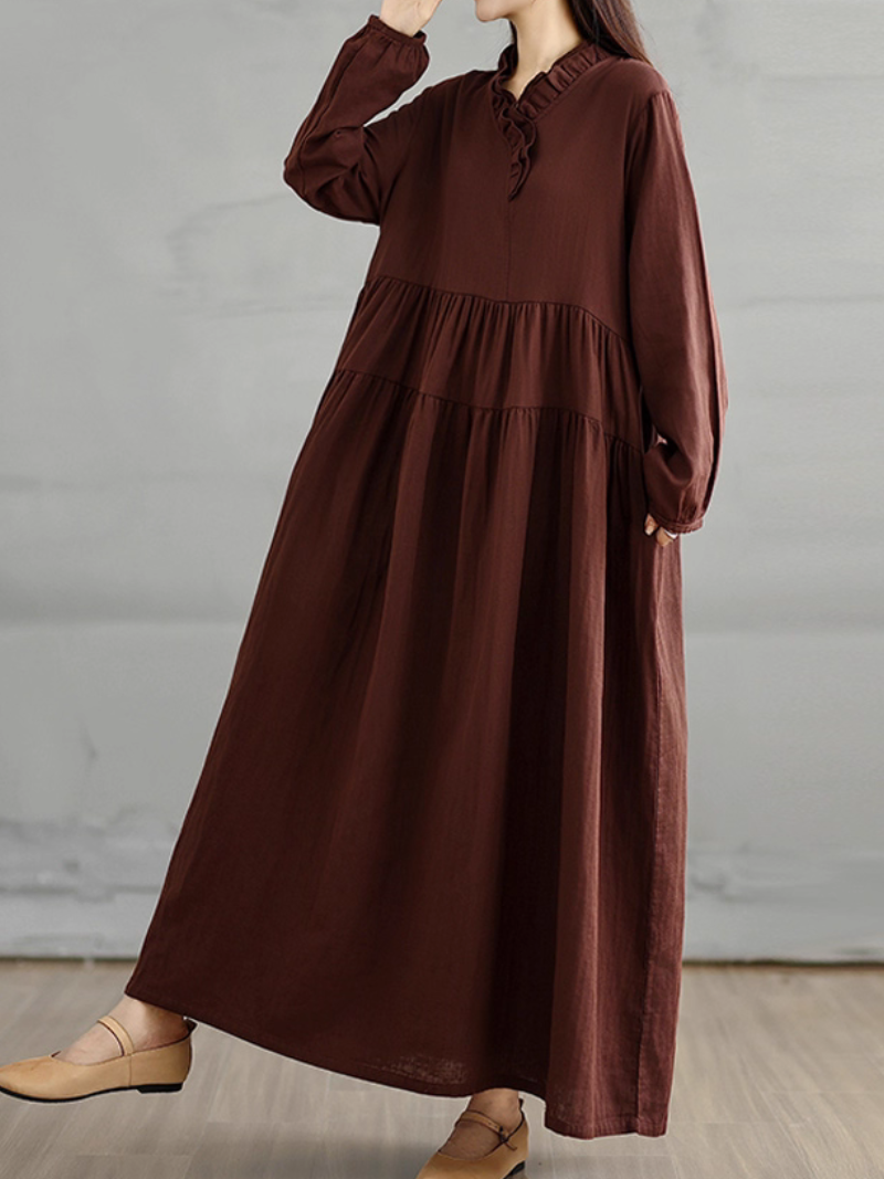 Women's Summer All-Season Lightweight Everyday Wear Smock Dress