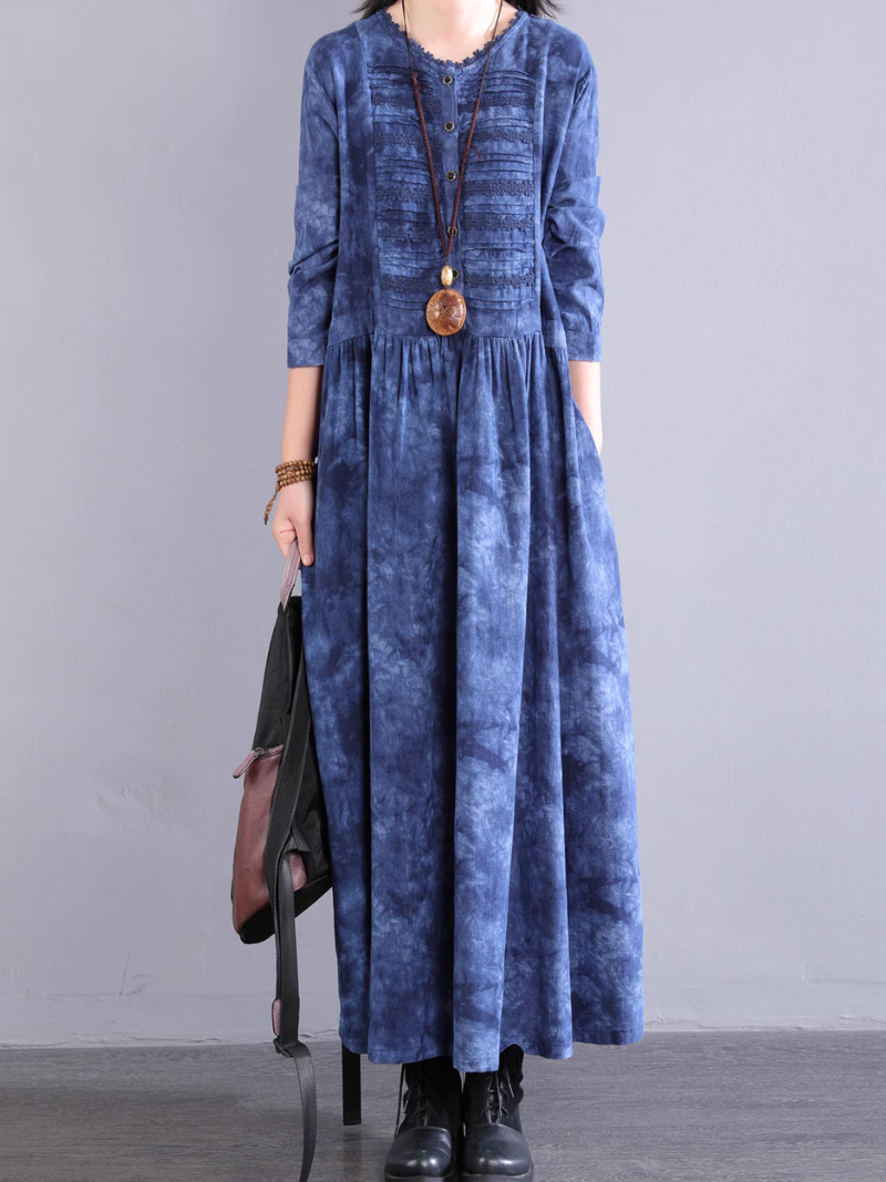 Women's Summer Beautiful & Stylish Printed A-Line Dress