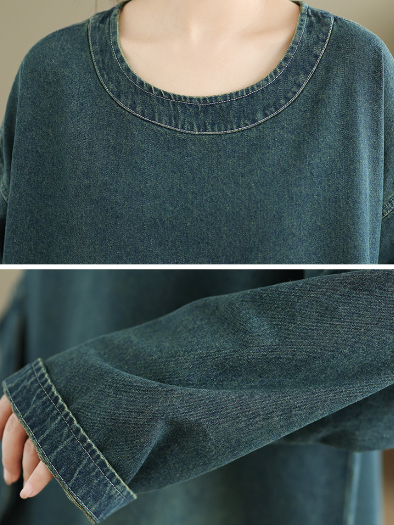 Women's Autumn Cozy and Stylish Casual Large Pockets Front Tops