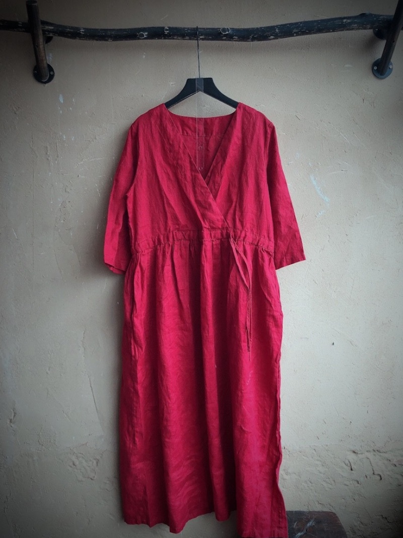 Women's Spring Beauty and Comfort Mid-Length Smock dress