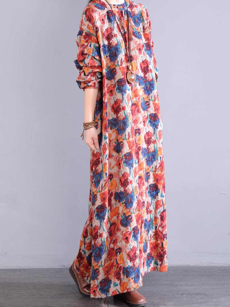 Women’s Summer Lightweight & Comfy  Floral A-Line Dress