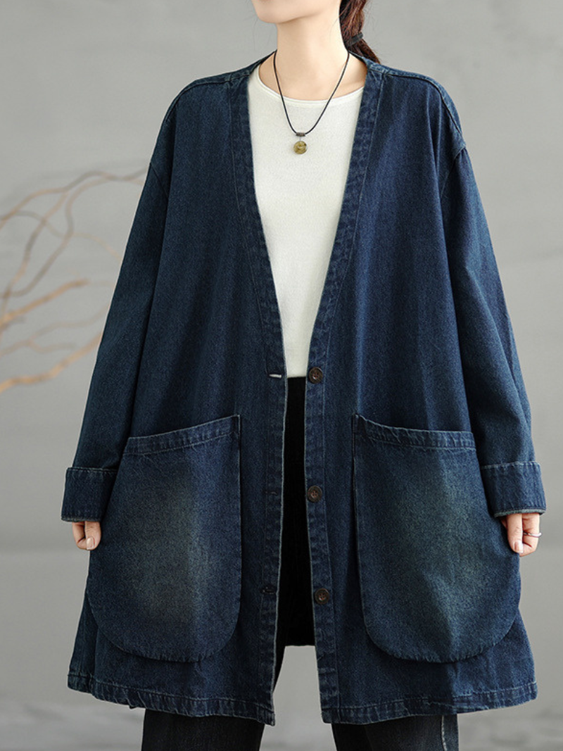 Women’s large pockets Shacket