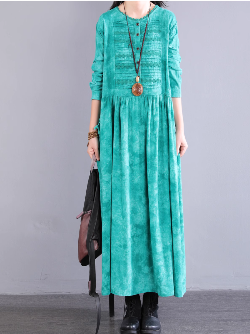 Women's Summer Beautiful & Stylish Printed A-Line Dress