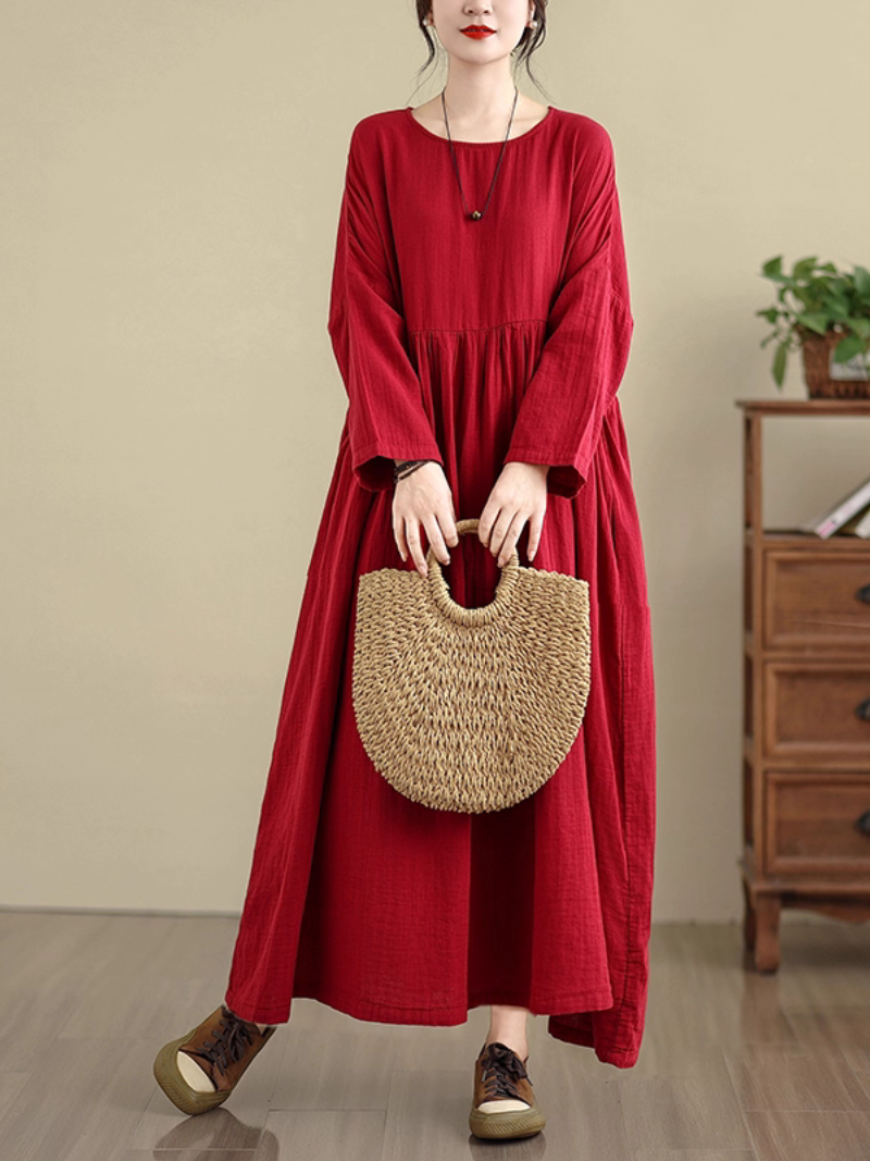 Women's Summer Perfect & Casual Artistic Loose Smock Dress