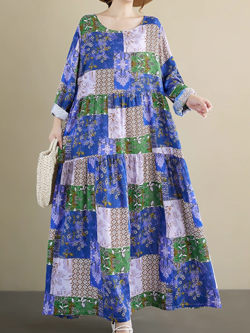 Women’s Summer Beautiful & Modern Floral Smock Dress