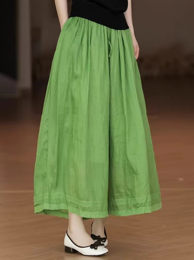 Women's Trendy Green Bottom 