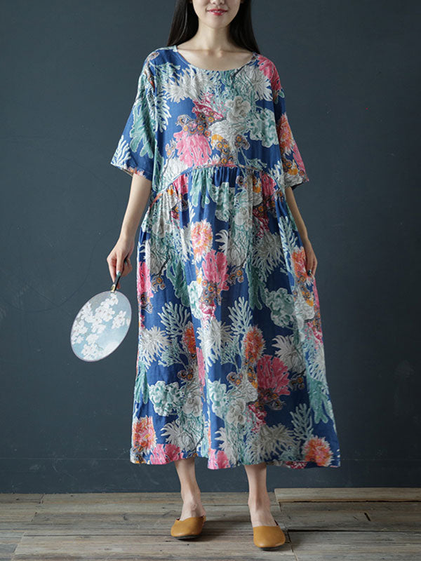 Enjoy Every Moment Smock Dress