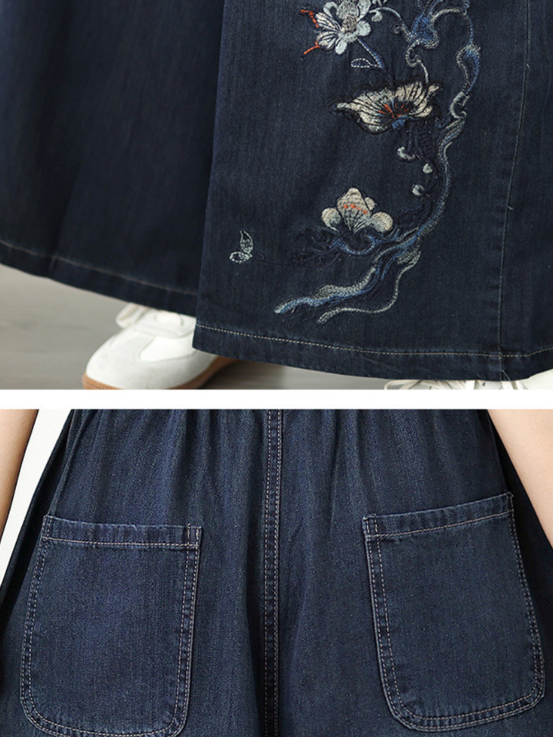 Women's Summer Charm High Quality Embroidered Bottom