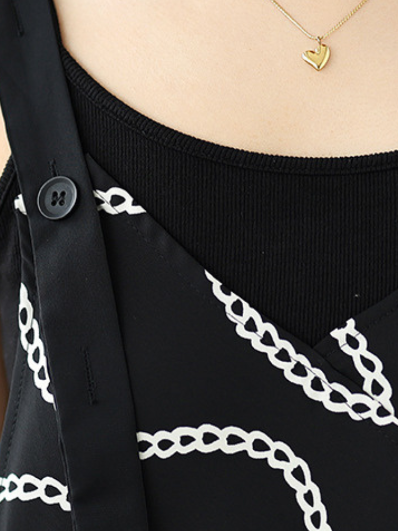 Women’s Summer & Cool Trendy Wide-Leg Floral Printed Overalls