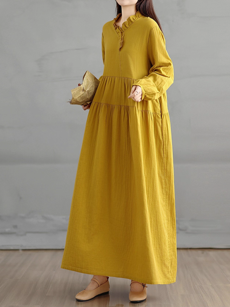 Women's spring & Summer Casual Wear Long Smock Dress