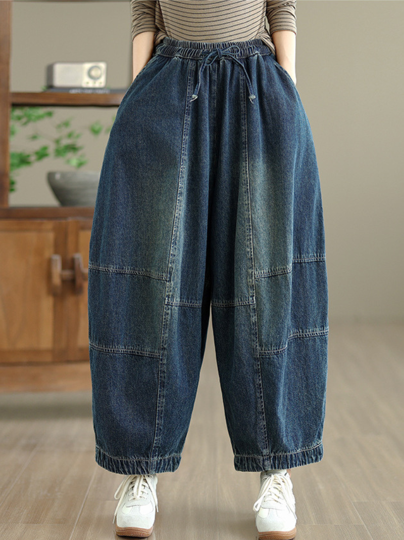 Women's Summer Dreamy Loose High Waist Baggy Bottom