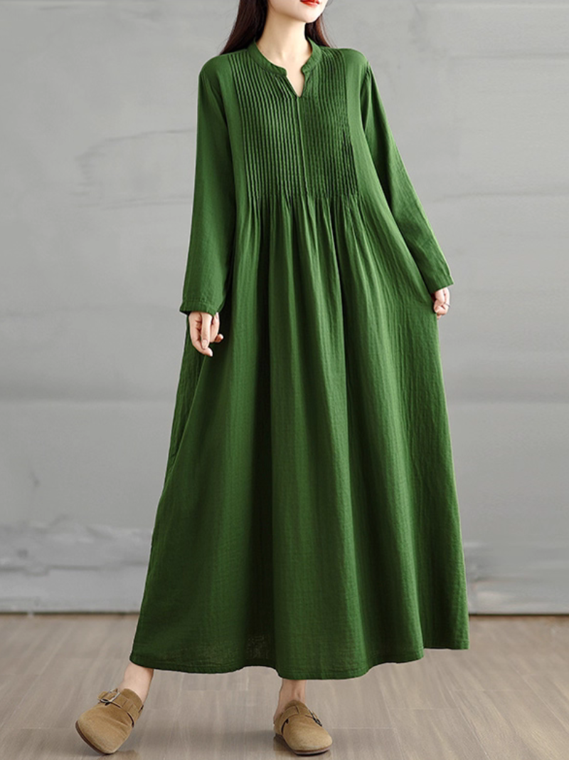 Women's Summer & Spring Classic High Waist  Smock Dress