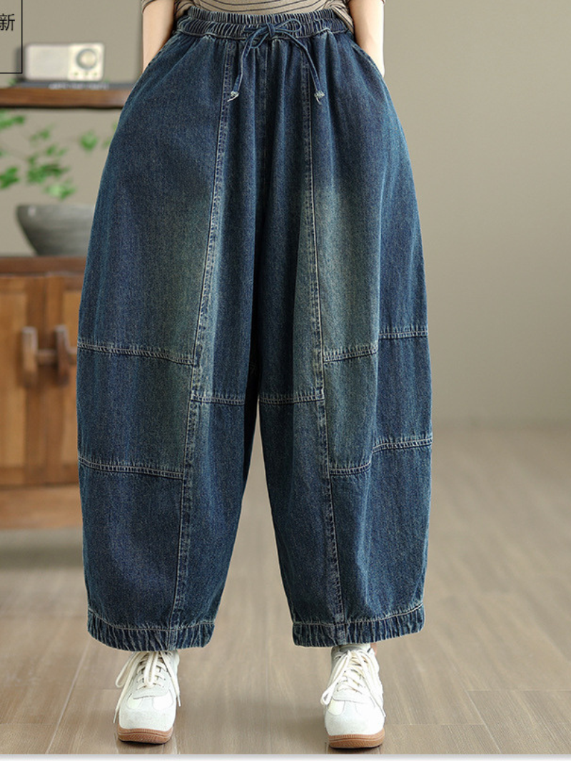 Women's Summer Dreamy Loose High Waist Baggy Bottom