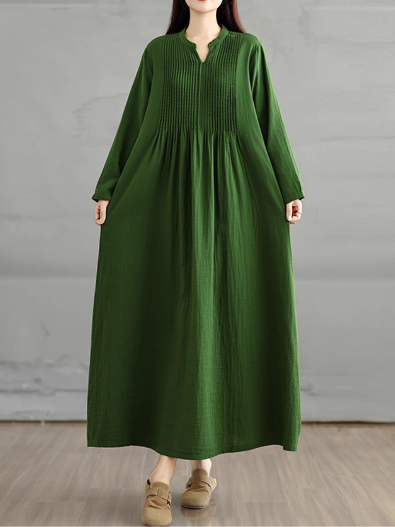 Women's Summer & Spring Classic High Waist  Smock Dress