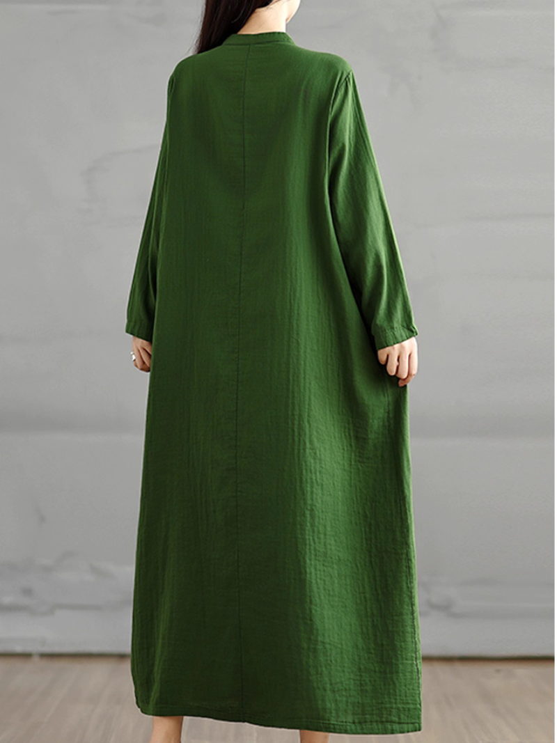 Women's Summer & Spring Classic High Waist  Smock Dress