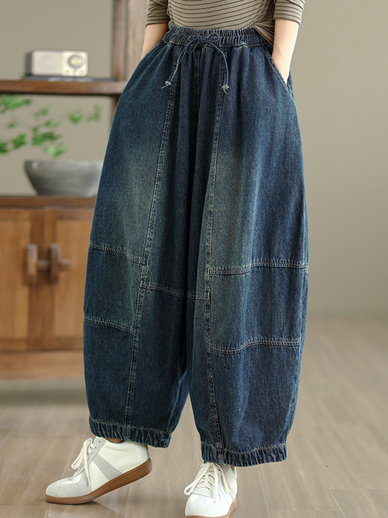 Women's Summer Dreamy Loose High Waist Baggy Bottom