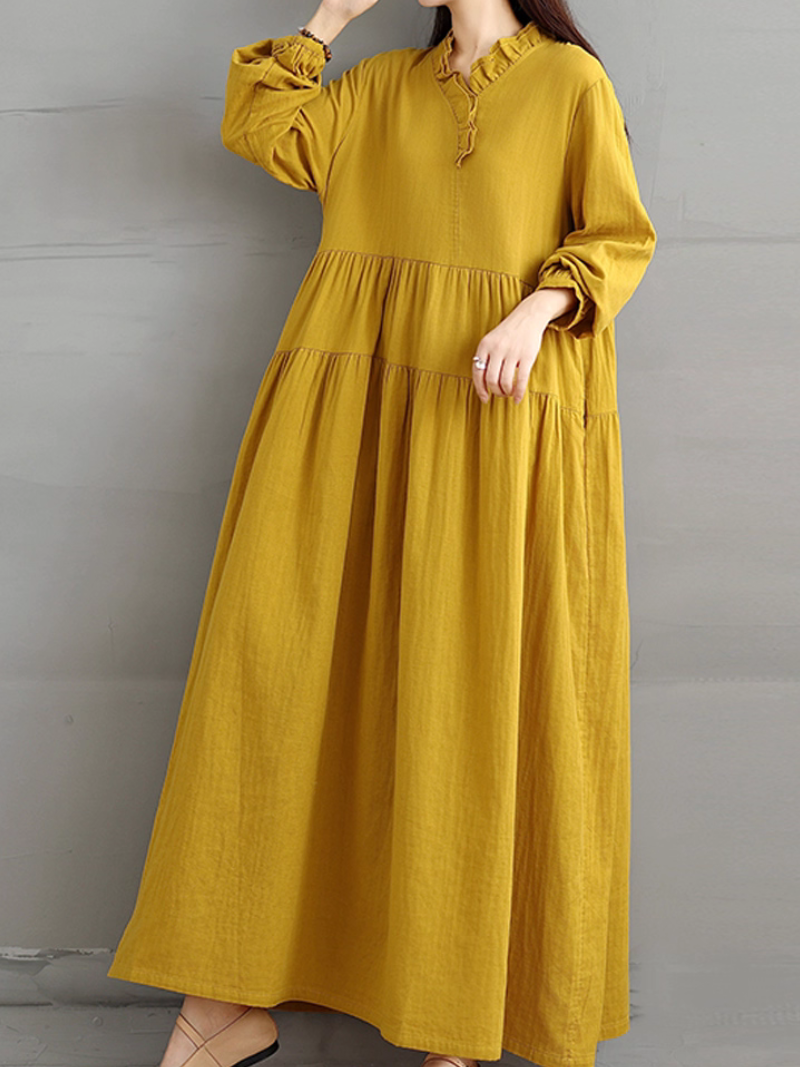 Women's spring & Summer Casual Wear Long Smock Dress
