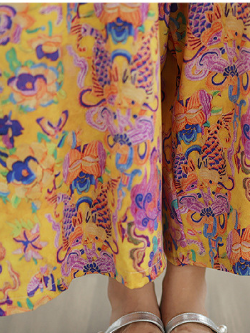 Women’s Summer & Spring Floral Printed Casual Dungarees