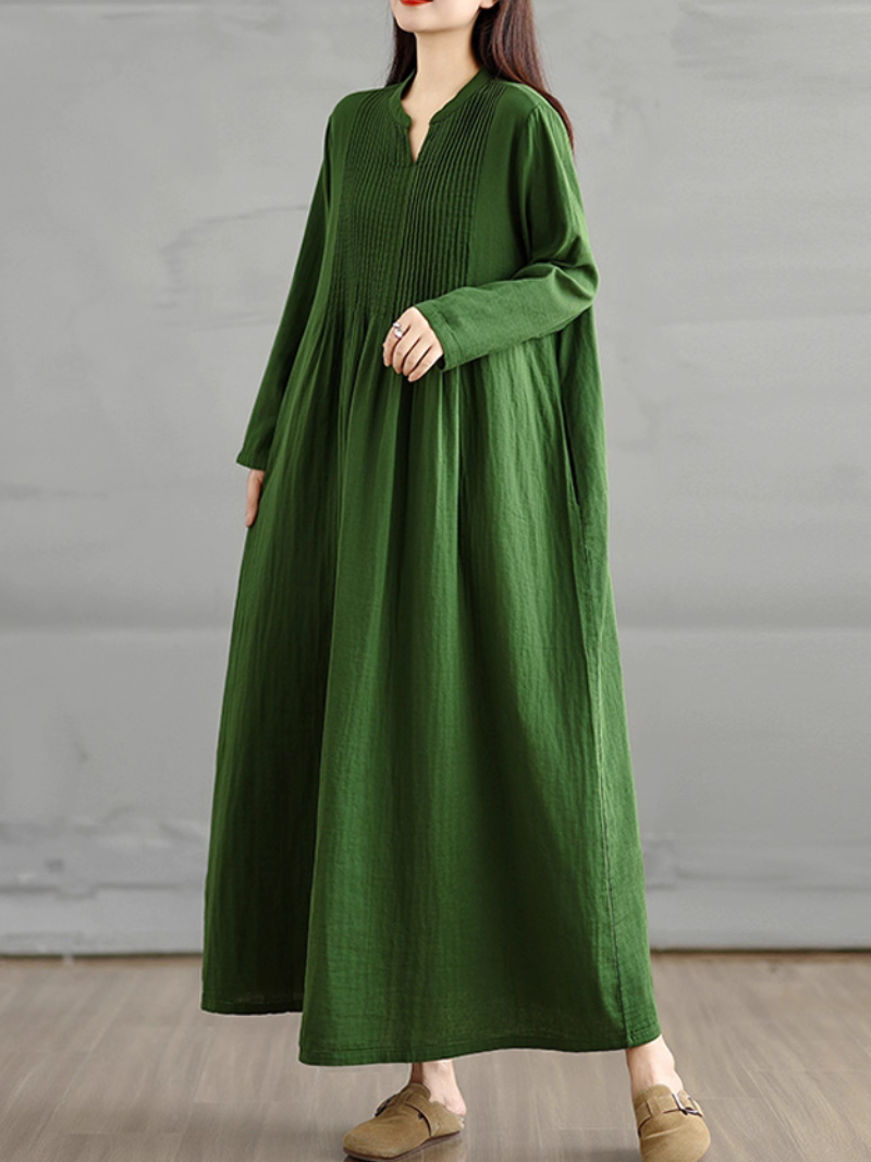 Women's Summer & Spring Classic High Waist  Smock Dress