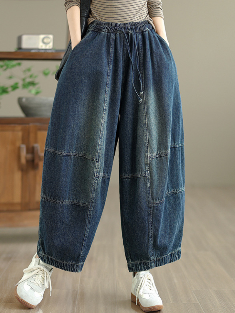 Women's Summer Dreamy Loose High Waist Baggy Bottom