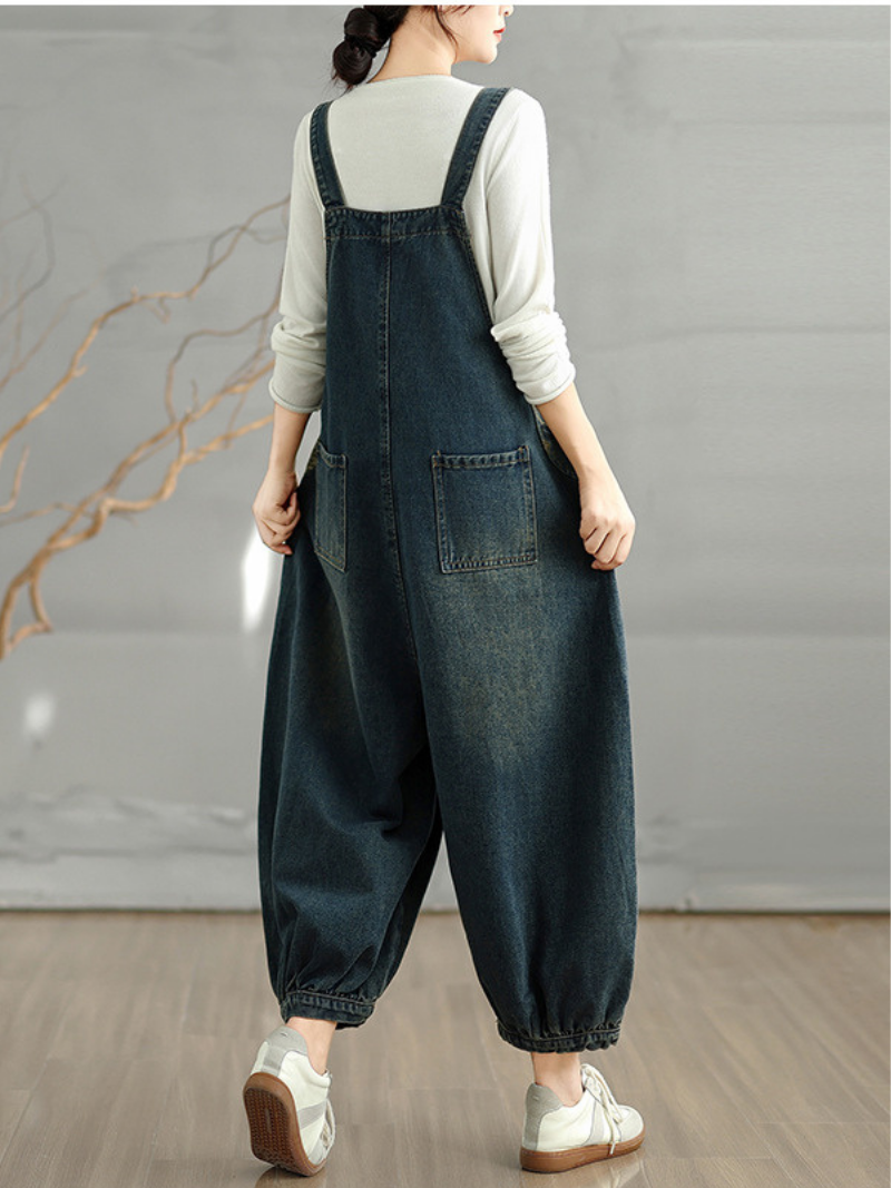 Women's Everyday Wear & Casual Baggy Overall Dungarees