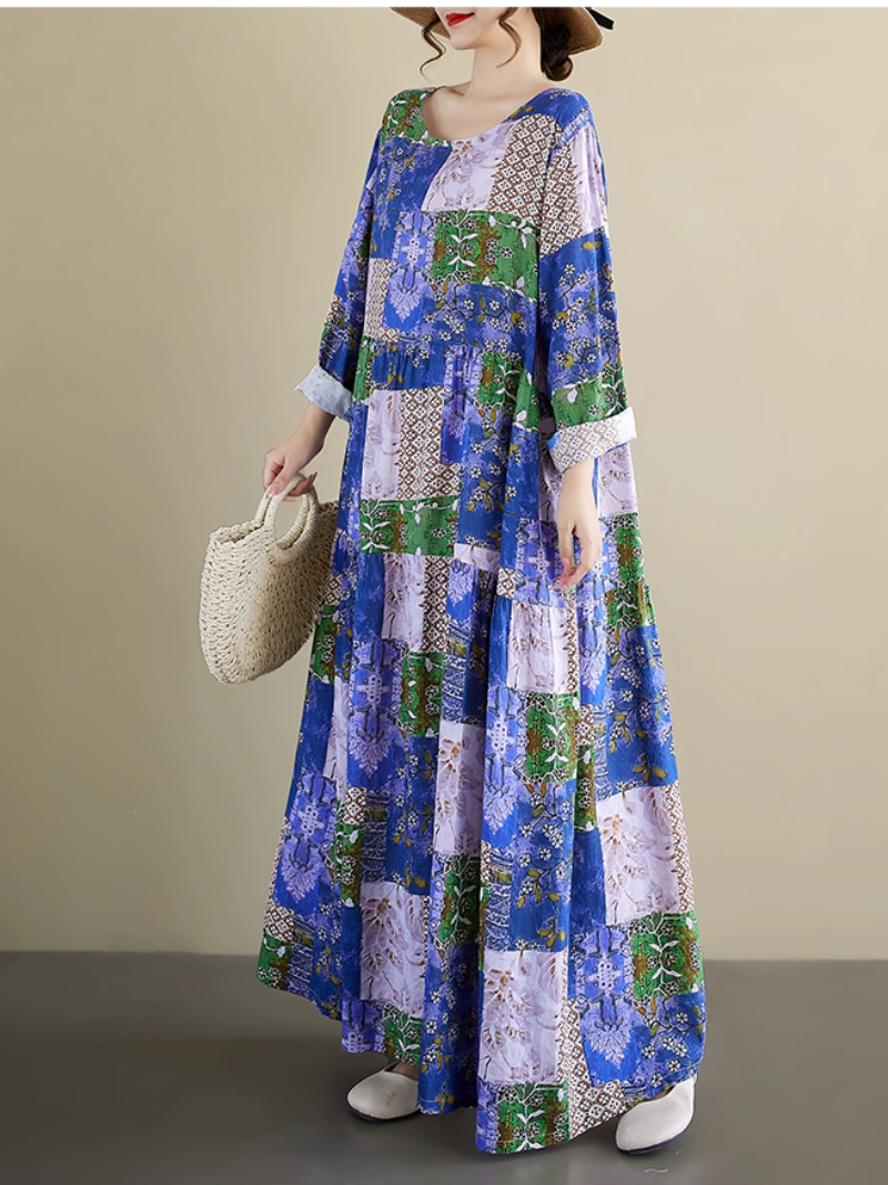 Women’s Summer Beautiful & Modern Floral Smock Dress