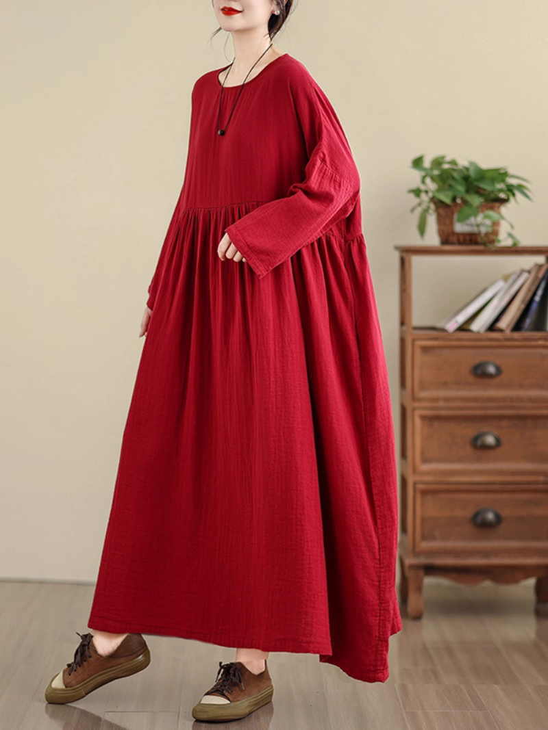 Women's Summer Perfect & Casual Artistic Loose Smock Dress