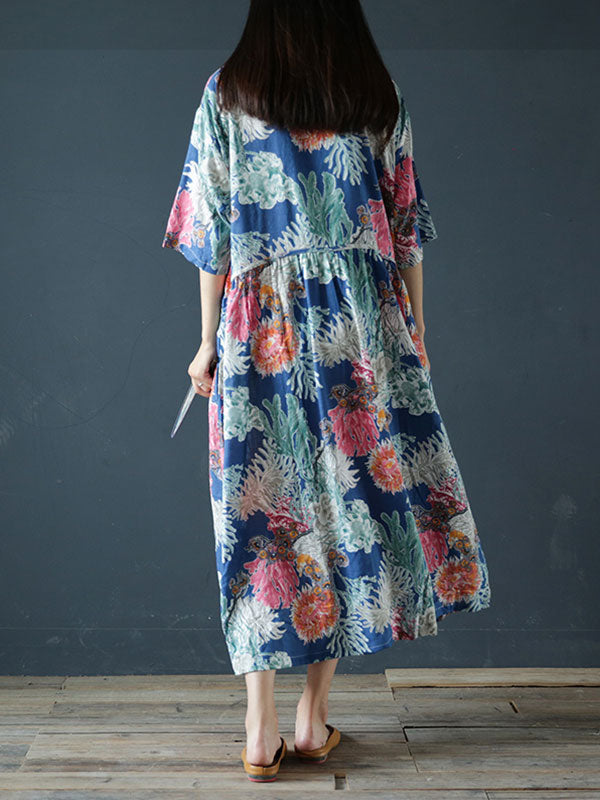 Enjoy Every Moment Smock Dress