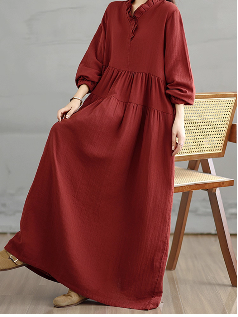 Women's Summer & Spring Comfortable Loose Long Smock Dress
