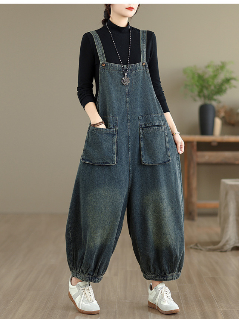 Women's Summer Lightweight Bib's Overall Dungarees
