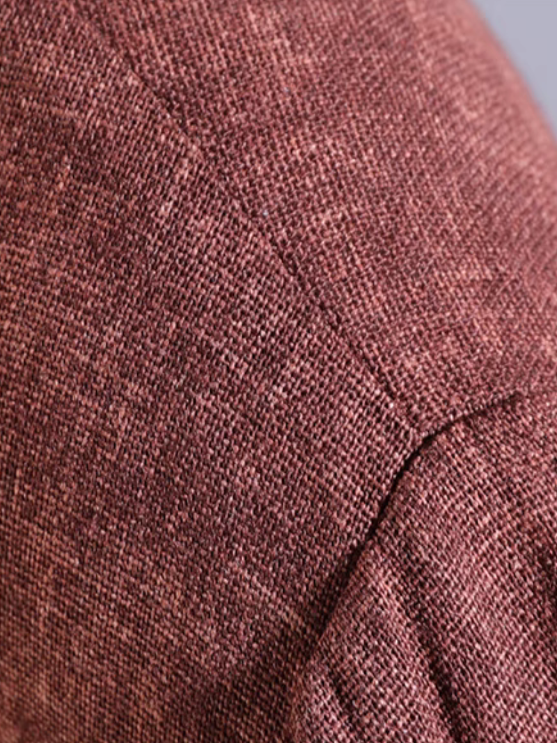 Women's Cotton A-line Shirt Dress with Pockets, Collared Midi