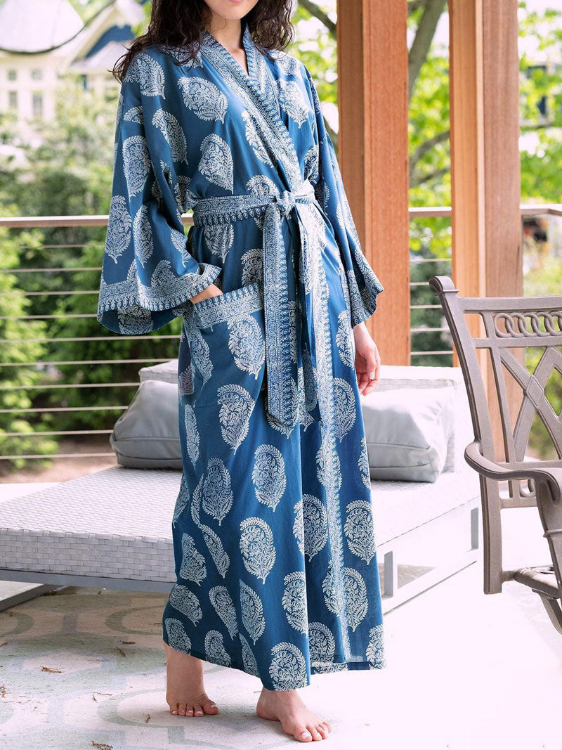 Hear You Loud Fluer Gown Robe Kimono