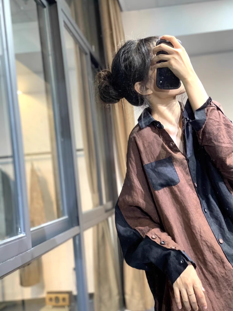 Women's Collar Shirt Dress