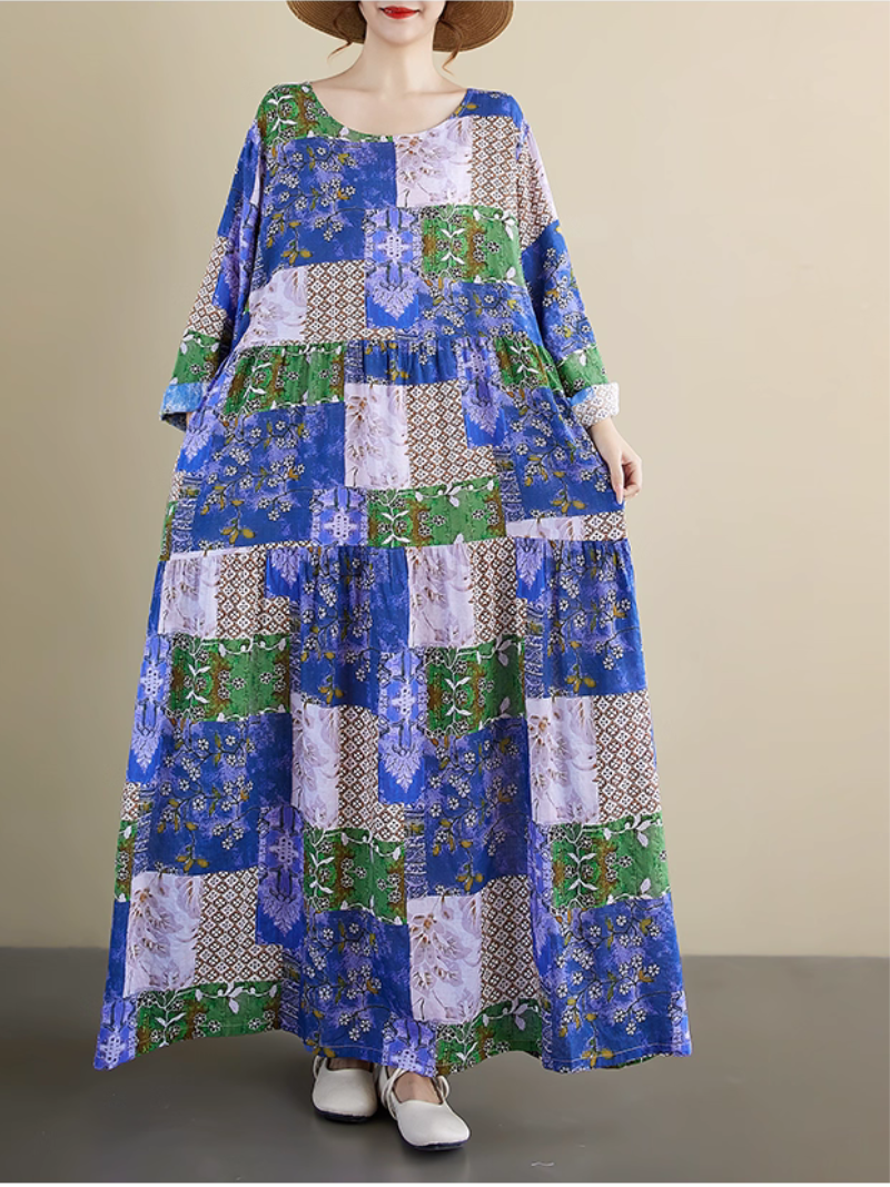 Women’s Summer Beautiful & Modern Floral Smock Dress