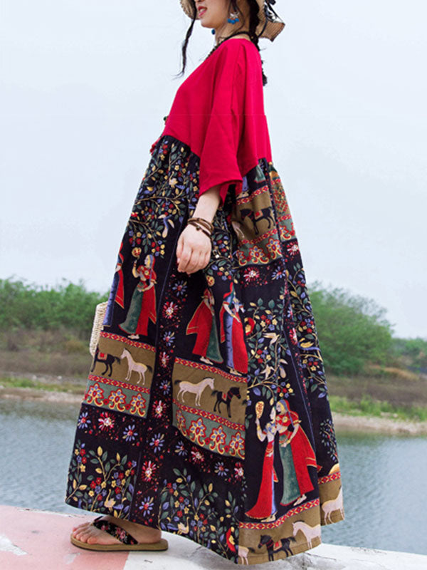 Accentuated Taste Smock Dress