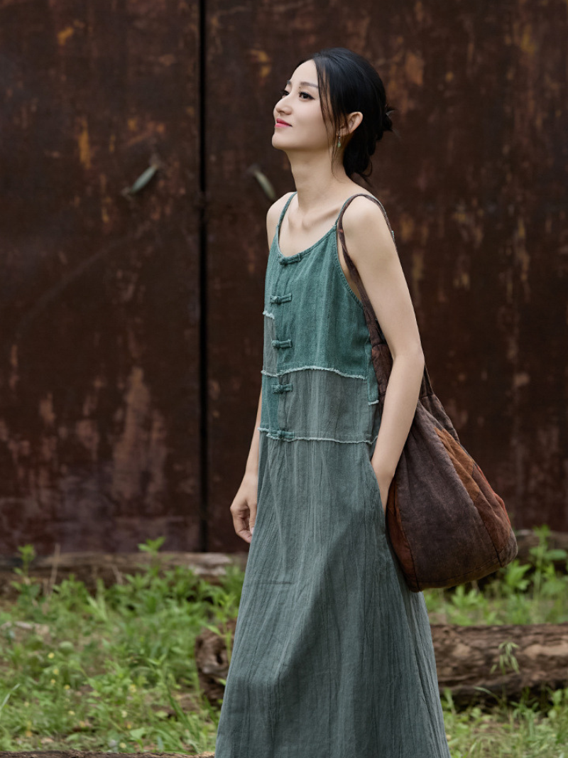 Women's Cotton A-Line Dress