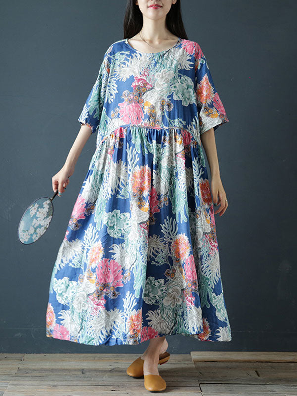 Enjoy Every Moment Smock Dress