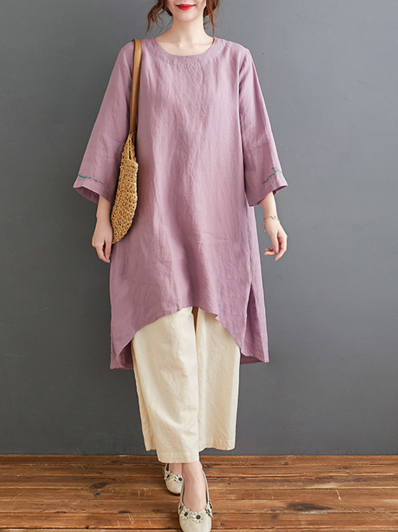 Women's Summer Lightweight Simple A-line Dress