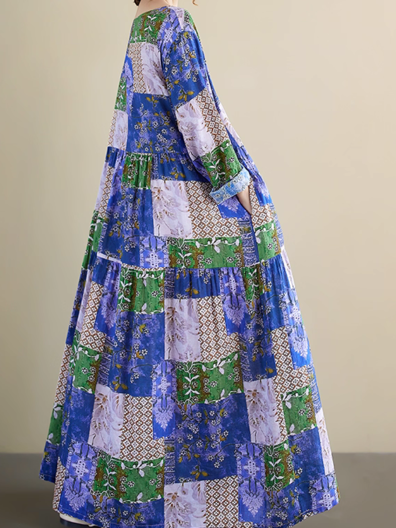 Women’s Summer Beautiful & Modern Floral Smock Dress