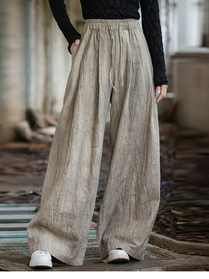 Women's Oatmeal color Trendy Bottom