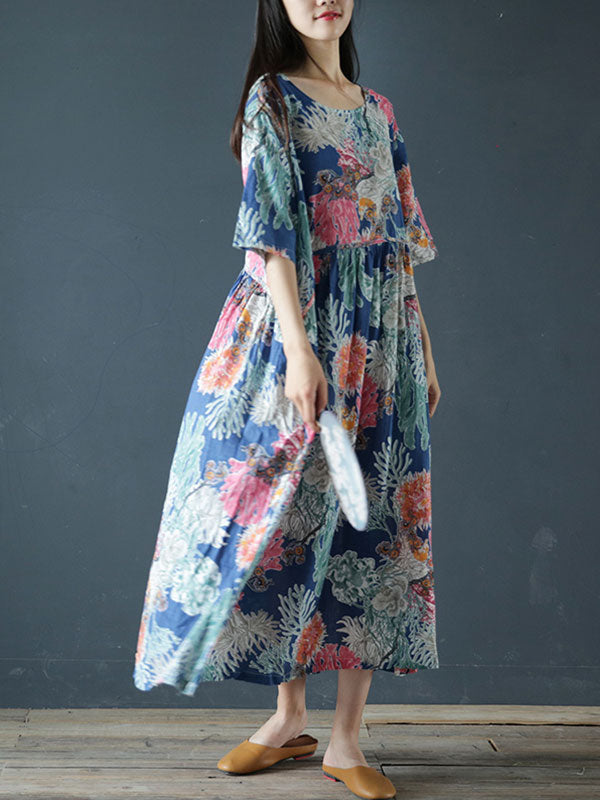 Enjoy Every Moment Smock Dress