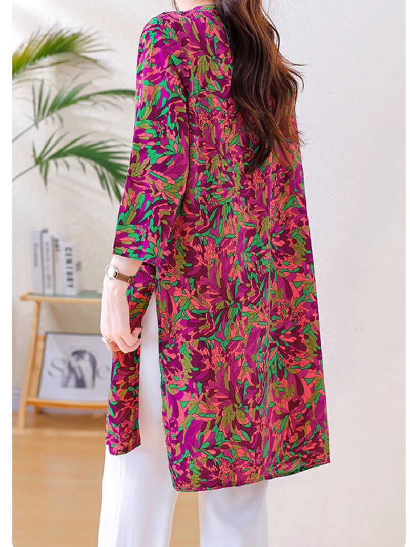 Women’s Summer Trendy & Stylish Casual Printed Midi Top