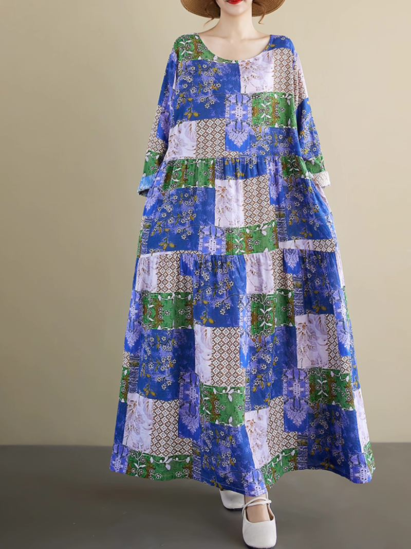 Women’s Summer Beautiful & Modern Floral Smock Dress