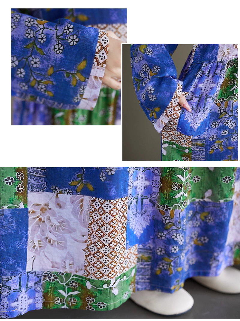 Women’s Summer Beautiful & Modern Floral Smock Dress