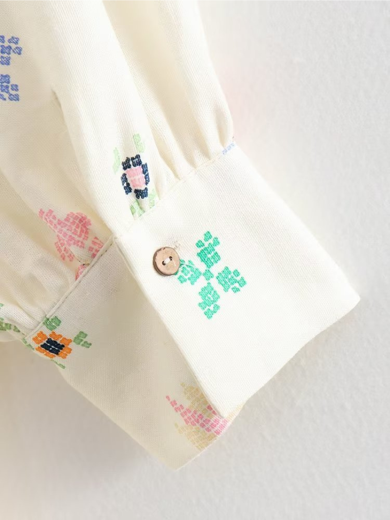 Women's Summer Trendy & Classic Blended Printed A-line Dress