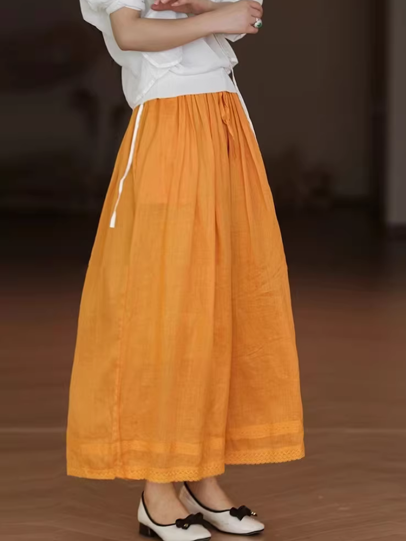 Women's Stylish Orange Bottom 